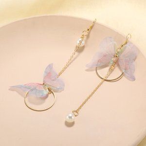 (BI) butterfly earrings